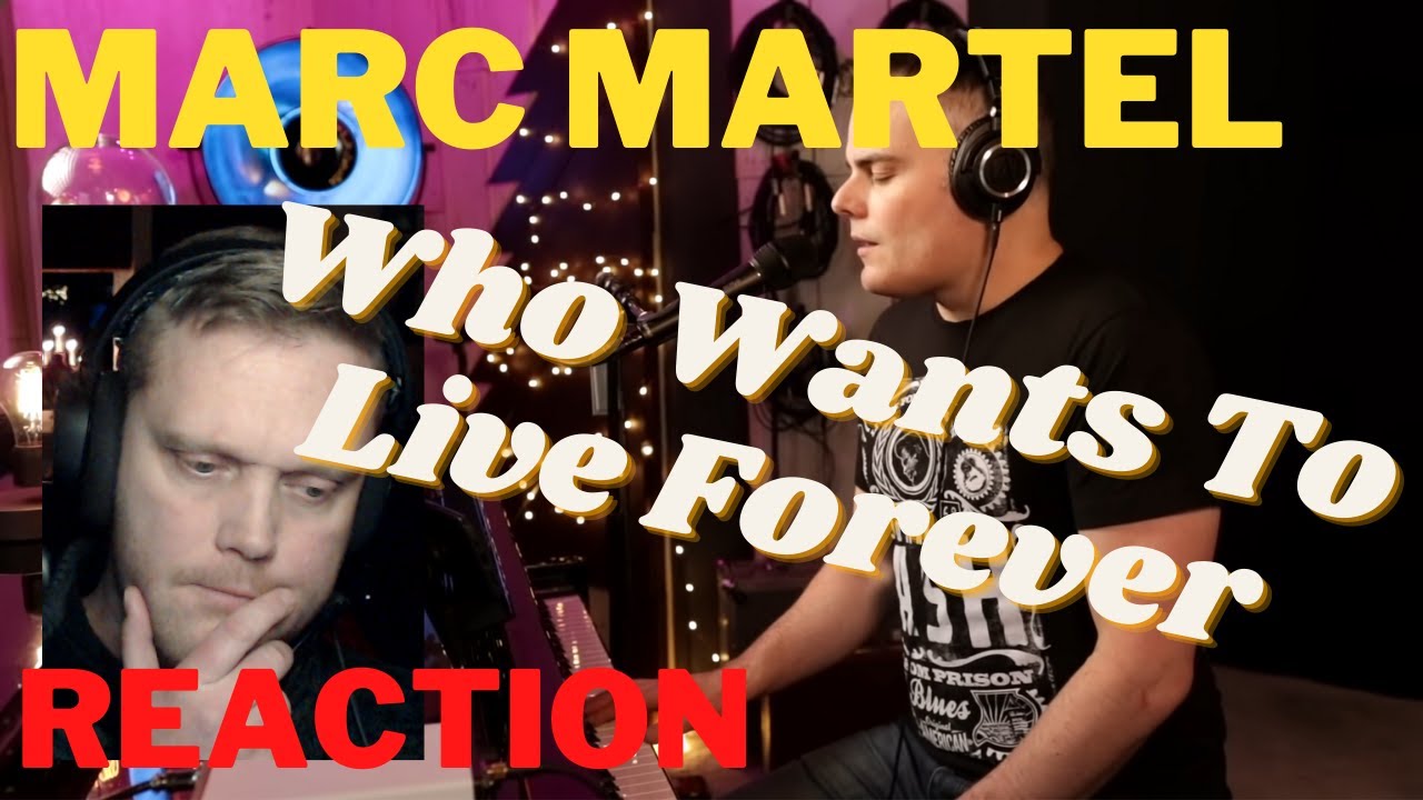Recky reacts to: Marc Martel - Who wants to live forever (Queen cover)