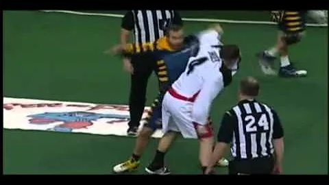 Andrew Suiter - Geoff Snider FIGHT (NLL)
