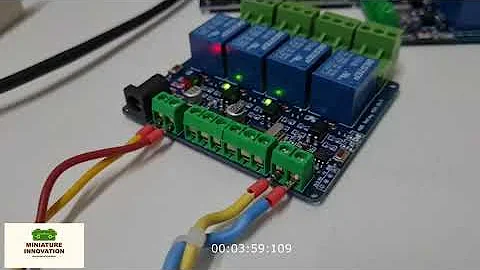 Modbus RTU 4CH relay module RS485/TTL UART 4CH IN 4CH OUT  MODULE RELAY MODBUS: miniature innovation
