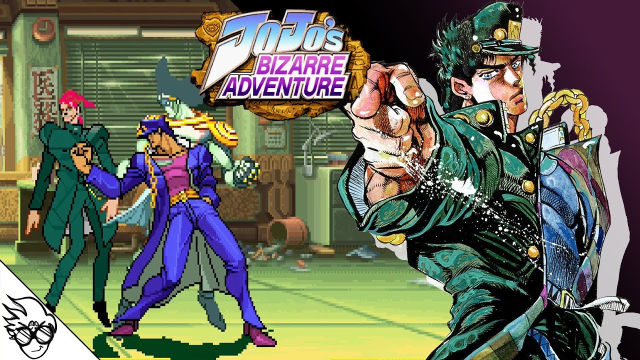 JoJo's Bizarre Adventure (ジョジョの奇妙な冒険) SUPER STORY MODE (Longplay) [HD] 