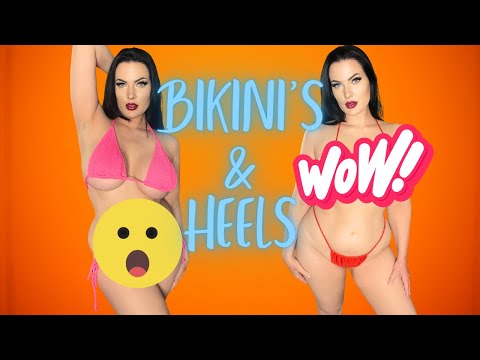 BIKINI'S AND HEELS | TRY ON HAUL