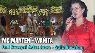 Gandes Luwes.. Panyondro / Dalang Manten Wanita..Pernikahan adat Jawa Solo Basahan