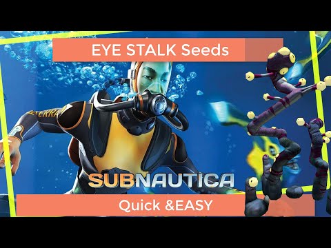 Subnautica Beginners Guide How to find Eye Stalk Seed Quick and Easy guide