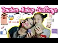 || RANDOM MAKEUP CHALLENGE || TWO SHARMA SISTER'S ||