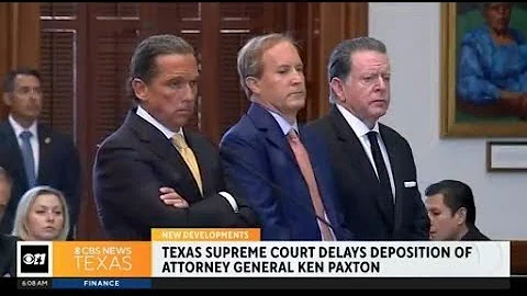 Texas Supreme Court delays deposition of AG Ken Paxton