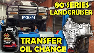 How to Change Transfer Case Oil – Toyota Landcruiser 80 Series