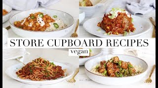 Store Cupboard Recipes (Lockdown Meals) Vegan | JessBeautician