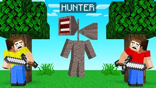 SIRENHEAD HUNTER vs SPEEDRUNNERS! (Minecraft)