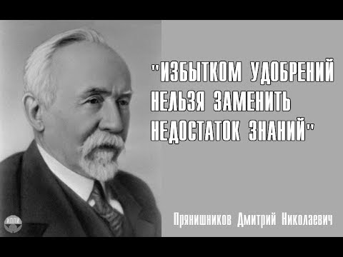 Академик Прянишников Дмитрий Николаевич
