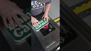 Adding the Perfect Edge to These CNC Garden Signs