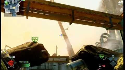 Call of Duty: Black Ops: EPIC cross map ballistic knife on Launch