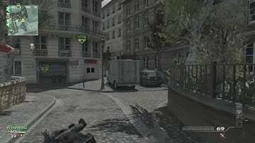 MW3 - Pop up the Champs-Élysées,  Sacre Bleu!