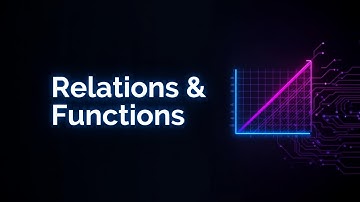 Relations and Functions Made Easy | Mapping Diagram, Domain, Range & Vertical Line test