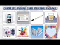 Aadhar Card Printing Complete Package | Magicard Enduro 3e PVC Thermal ID Card Printer | Kampus Care