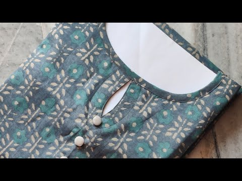 50+ Beautiful Neck Designs With Buttons For Kurti & Kameez - YouTube