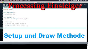 Eigene Java Programme mit Processing Programmieren! | Processing Einsteiger Tutorial #001 | RedCodes