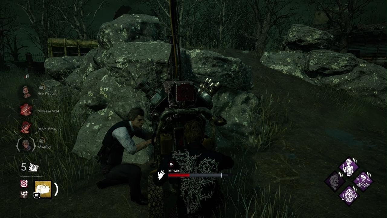Dead by Daylight Blight vs Ace and Squeeze - YouTube