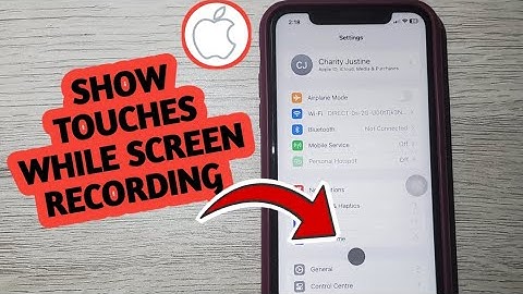 UPDATED: How To Show Touches While Screen Recording On an iPhone 2024