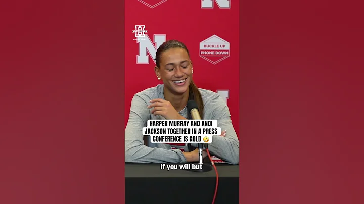 Can’t take these two too seriously 🤣 #huskers #nebraska