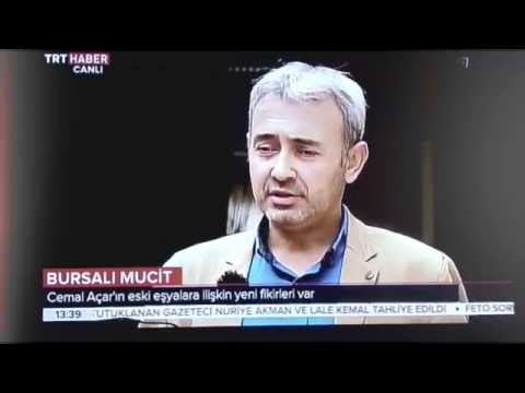 Bursalı mucit Cemal açar TRT HABER canlı yayında