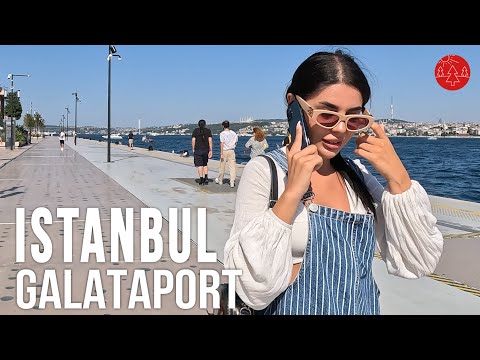 Galataport Karakoy Tourist Heart Of The Istanbul 2023 Walking Tour |4K