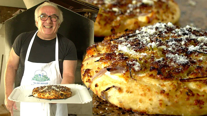 Enjoy Nicola's Sicilian pizza called sfincione di Bagheria! | Pasta Grannies