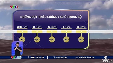 Từ nay đến cuối năm Trung Bộ còn 5 đợt triều cường cao | VTVWDB