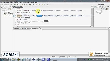 The array_intersect Function in PHP