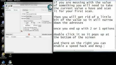How To use Cheat Engine 5.4