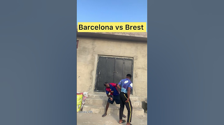 Barcelona vs Brest match be like 👈🏽 #football #youtube #funny