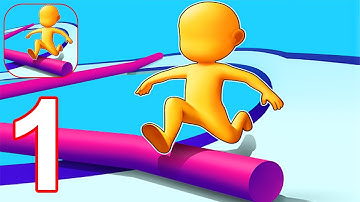 Hyper Run 3D - Gameplay Part 1 All Levels 1 - 5 Max Level (Android, iOS) #1