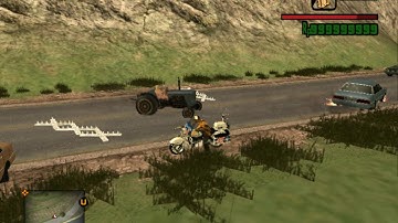 GTA SA MOD Spikes Mines