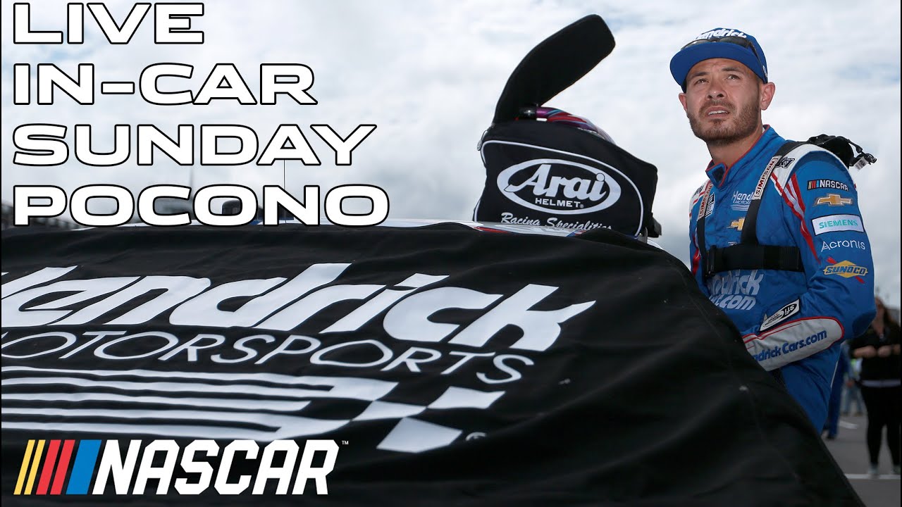 Kyle Larson Live In-Car Camera Presented by Sunoco Pocono Raceway Race 2 Sunday