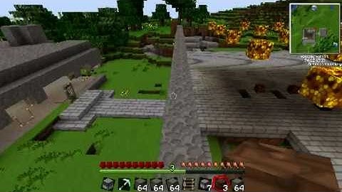 Minecraft - Computer Craft - KleebCo - Part 8 - Disaster! (and Floor Bots)