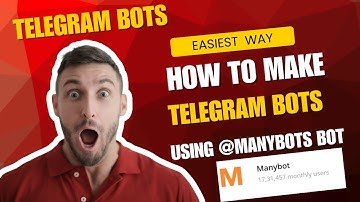 Make Telegram Bot in 5 Minutes | BotFather + Manybot Tutorial