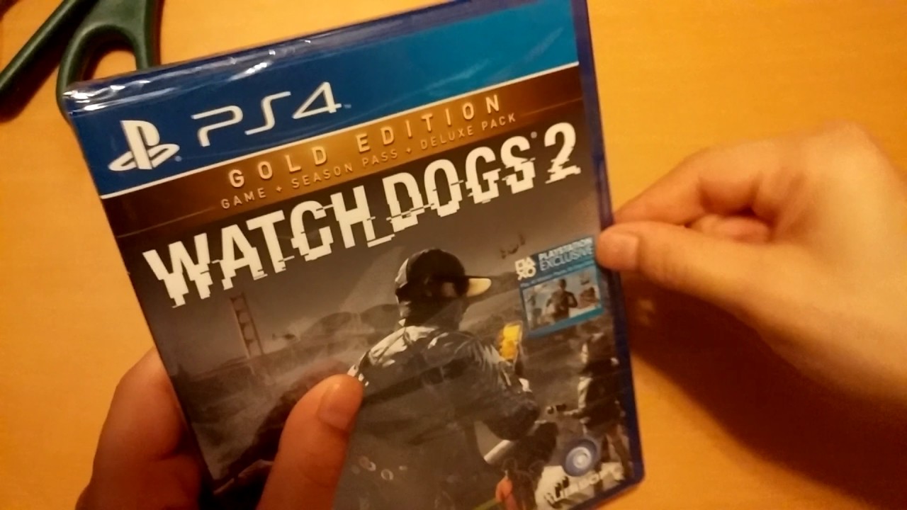 Watch Dogs 2 Gold Edition Unboxing Ps4 Youtube