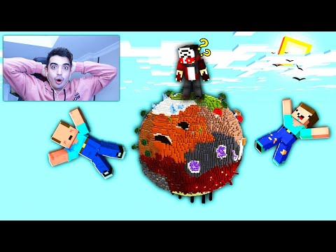 BALON KAFA VE NOOB'U TEK BLOK TROLLEDİM !! - BalonCraft #368 - Minecraft