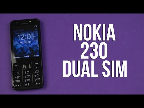 Распаковка Nokia 230 Dual Sim