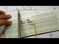 Series Parallel Circuit On Breadboard In Hindi | Series parallel combination circuit on  bread board