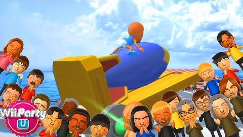 Wii Party U: Highway Rollers - Matt Vs Jeff Vs Polly Vs Clara  (Master Difficulty)