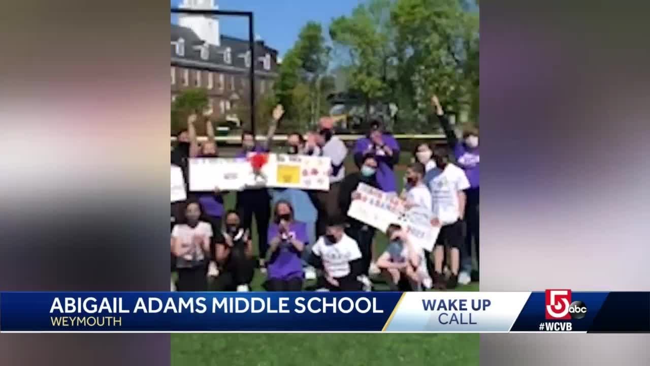 Wake Up Call from Abigail Adams Middle School YouTube
