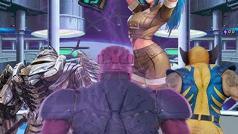 [MARVEL VS. SNK MUGEN] THE WILD LEONA !