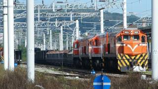 貨列7602次R125+117+138+110@玉里站進入
