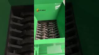 Powerful 1400 Type Dual Shaft Shredder Shreds Scrap Aluminum Easily#shreddermachines