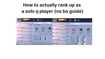 How to actually rank up as a solo q player (no bs guide)