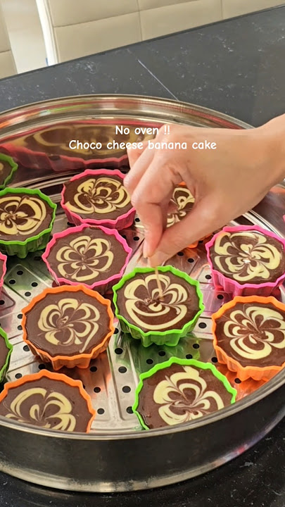 Tanpa oven. resep klik ▶️☝️. Choco cheese banana cake