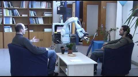 Jido Robot Object Hand Over using Human Aware Manipulation Planner