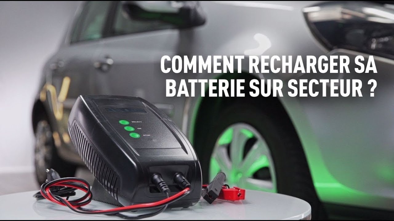 Batterie de voiture : comment la recharger ?