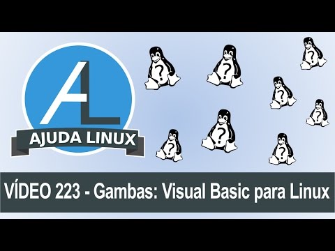 Ajuda Linux - Dia 223 - Gambas: Visual Basic para Linux