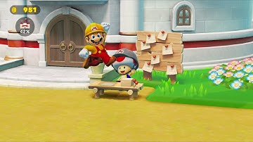 Super Mario Maker 2 (Story Mode) playthrough [Part 8: Porcupuffer Peril]